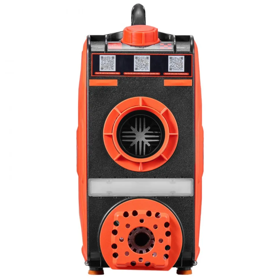 VEVOR Diesel Heater, 8KW, DC 12V, All in One Portable Diesel Air Heater with Bluetooth APP Control, Remote Control and LCD Screen, 1.2 Gal Fuel Tank for Vehicles, Vans, RVs, Campers, and Garages