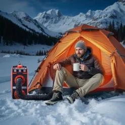 VEVOR Diesel Heater, 8KW, DC 12V, All in One Portable Diesel Air Heater with Bluetooth APP Control, Remote Control and LCD Screen, 1.2 Gal Fuel Tank for Vehicles, Vans, RVs, Campers, and Garages