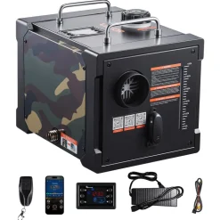 VEVOR Diesel Heater, 8KW, DC 12V/24V, All in One Portable Diesel Air Heater with Bluetooth APP Control, Remote Control and LCD Screen, 1.9 Gal Fuel Tank for Trucks, Vans, RVs, Campers, and Garages