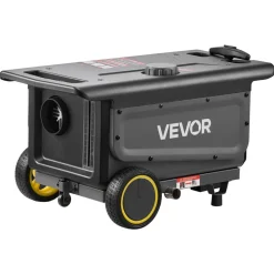 VEVOR Diesel Heater, 8KW, DC 12V/24V, All in One Portable Diesel Air Heater with Bluetooth APP Control, Remote Control and LCD Screen, Trolley Design, 1.3 Gal Fuel Tank for Trucks, Vans, RVs, Campers