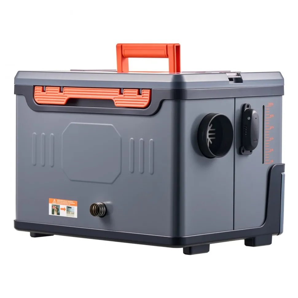 VEVOR Diesel Heater, 8KW, DC 12V/24V, All in One Portable Diesel Air Heater with Bluetooth APP Control, Remote Control and LCD Screen, 1.3 Gal Fuel Tank for Trucks, Vans, RVs, Campers, and Garages
