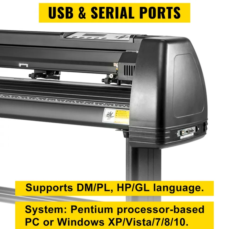 VEVOR Digital Clamshell 15" X 15" (38 X 38cm) Heat Transfer Press + 28 Inch Vinyl Cutter Machine Kit Software
