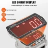 VEVOR Digital Crane Scale, 11000 lbs/5000 kg, Industrial Heavy Duty Hanging Scale with Remote Control, Cast Aluminum Case & LED Screen, High Precision for Construction, Factory, Farm, Hunting (Silver)