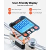 VEVOR Digital Crane Scale, 22000 lbs/10 T Max Capacity, Heavy Duty Industrial Hanging Scale with Cast Aluminum Case & LCD Display, 5 lbs Division & 3 Unit Switch, Remote Control for Garage Factory
