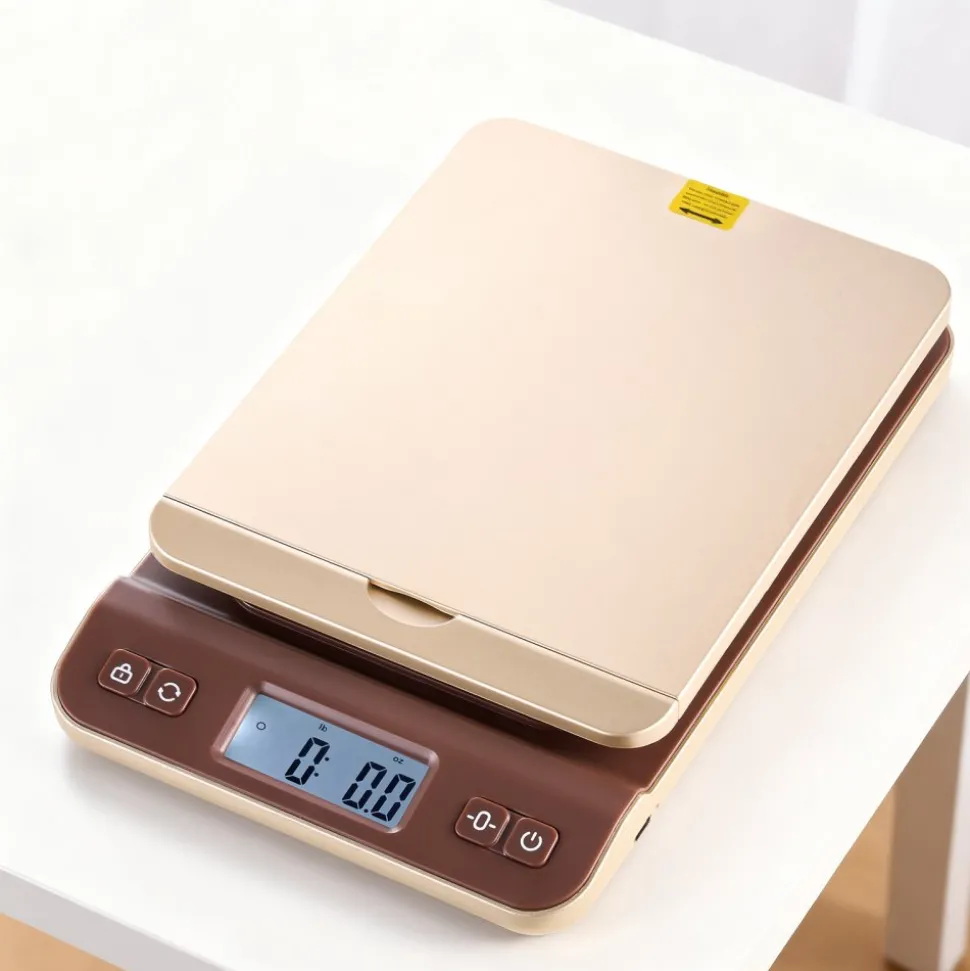 VEVOR Digital Shipping Postal Scale, 0.1 oz High Accuracy, 88 lbs Postal Scale with Hold/Tare/Auto-off Function, Flip Holder Design & Easy Calibration, Fit for Home and Office Use, Battery Included