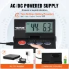 VEVOR Digital Shipping Scale, 110 lbs x 0.07 oz. Heavy Duty Postal Scale with Timer, Tare, Hold Function, 90° Foldable LCD Screen Package Scale for Laggage, Home, Post Office, AC/DC Powered, FCC Liste