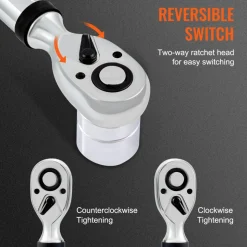 VEVOR Digital Torque Wrench, 1/2