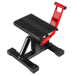 VEVOR Dirt Bike Lift Stand, Motorcycle Jack Lift Stand 1200lbs Capacity and Hydraulic Lift Operation, Hoist Table Adjustable Height 9.8