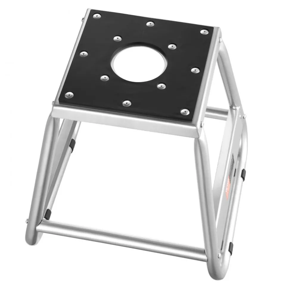 VEVOR Dirt Bike Stand, 1100 lbs Load Capacity Dirtbike Pit Stand, Universal Non-Slip Off-Road Steel Heavy Duty Dirtbike Maintenance Lift, Moto Box Stand for Motorcycle & Powersports Maintainence