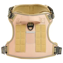VEVOR Dog Harness for Large Dogs, No Pull Tactical Dog Harness Adjustable Pet Vest, with Handle, Metal Rings, Buckles, Reflective Stitching Nylon Oxford Fabric, for Training, Walking, and Hiking