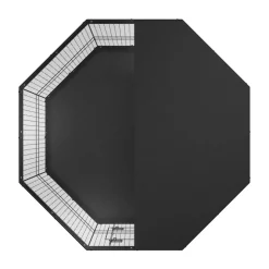 VEVOR Dog Playpen, 8 Panels Foldable Metal Dog Exercise Pen with Top Cover and Bottom Pad, 24