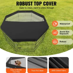 VEVOR Dog Playpen, 8 Pcs 30