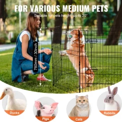 VEVOR Dog Playpen, 8 Pcs 30