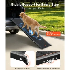 VEVOR Dog Ramp for Cars, 71