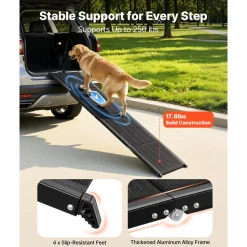VEVOR Dog Ramp for Cars, 71