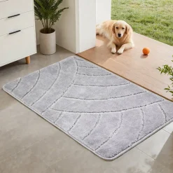 VEVOR Door Mat, 29.53 x 17.72 Inch, Front Door Mat Outside Entrance with Non-slip Rubber Backing, Dirt-Resistant & Absorbent, Easy to Clean, Low-Profile Doormat for for Entryway, Patio, Porch, Beige