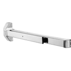 VEVOR Door Push Bar Panic Exit Device, 31” Stainless Steel Commercial Emergency Exit Door Push Bar with Exterior Lever and 3 Keys, Emergency Exit Door Hardware for 30