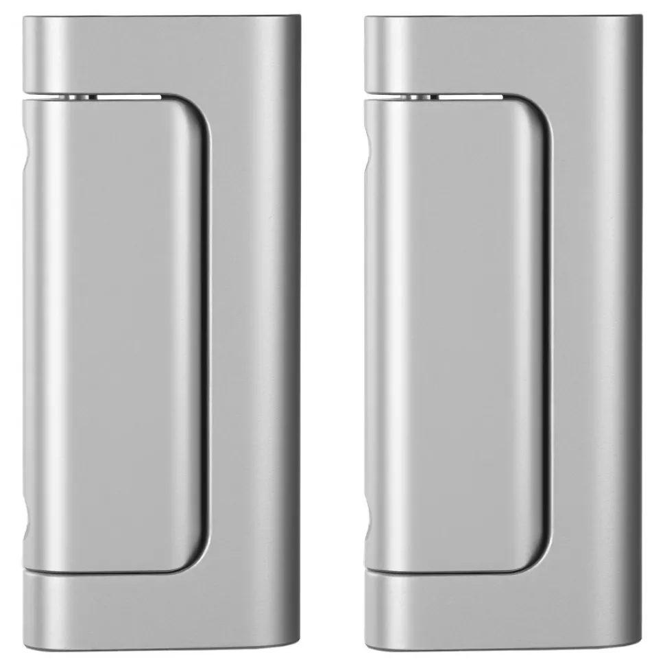 VEVOR Door Reinforcement Lock, 2 Pack Home Security Door Lock, with 3 Inch Stop Withstand 800 lbs of Force, with 8 Screws, for Inward-Opening, Aluminum Alloy, Add Extra High Security to Your Home