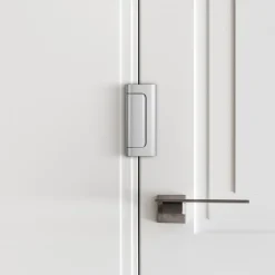 VEVOR Door Reinforcement Lock, 2 Pack Home Security Door Lock, with 3 Inch Stop Withstand 800 lbs of Force, with 8 Screws, for Inward-Opening, Aluminum Alloy, Add Extra High Security to Your Home