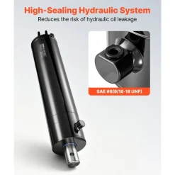 VEVOR Double Acting Hydraulic Cylinder, 5