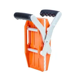 VEVOR Double Handed Stone Carrying Clamps, 660 lbs Load Capacity, 2 Pack Granite Panel Carriers Lifting Tools with Rubber-lined (0-2.36 Inches), Heavy Duty lifting Clamps for Plywood, Glass, Granite