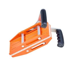 VEVOR Double Handed Stone Carrying Clamps, 660 lbs Load Capacity, 2 Pack Granite Panel Carriers Lifting Tools with Rubber-lined (0-2.36 Inches), Heavy Duty lifting Clamps for Plywood, Glass, Granite