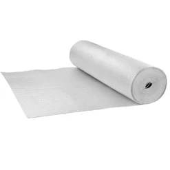 VEVOR Double Reflective Insulation Roll, Foam Core Radiant Barrier, 3.2 mm 48 in x 50 ft, Double-Sided Aluminum Foil EPE Foam Heat Reflective Shield, Thermal Insulation Roll for Window RV Roof