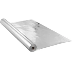 VEVOR Double Reflective Insulation Roll, Foam Core Radiant Barrier, 15.1mm 48 in x 25 ft, Double-Sided Aluminum Foil EPE Foam Heat Reflective Shield, Thermal Insulation Roll for Window RV Roof