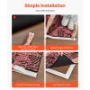 VEVOR Double Sided Carpet Tape, 2 Inch x 30 Yards, Strong Adhesive and Residue-Free, Heavy-duty Sticker Rug Tape Grippers for Area Rugs, Carpets, Laminate, Tile, Concrete, and Hardwood Floors