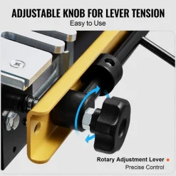 VEVOR Dovetail Jig, 12 in Width, Dove Tailing Router Jigs with Router Bit & 1/2” Template, Precise Alignment Dove Tail Jig, Mortise and Tenon Jig Woodworking Tools for Furniture & Wood Cabinet Making