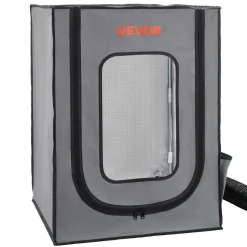 VEVOR 3D Printer Enclosure with Ventilation, Dustproof Waterproof Oxford Cloth Resin 3D Printer Tent, Constant Temperature Protective Case with LED, Compatible with Photon Mono/Mars 3, FDM/LCD Printer