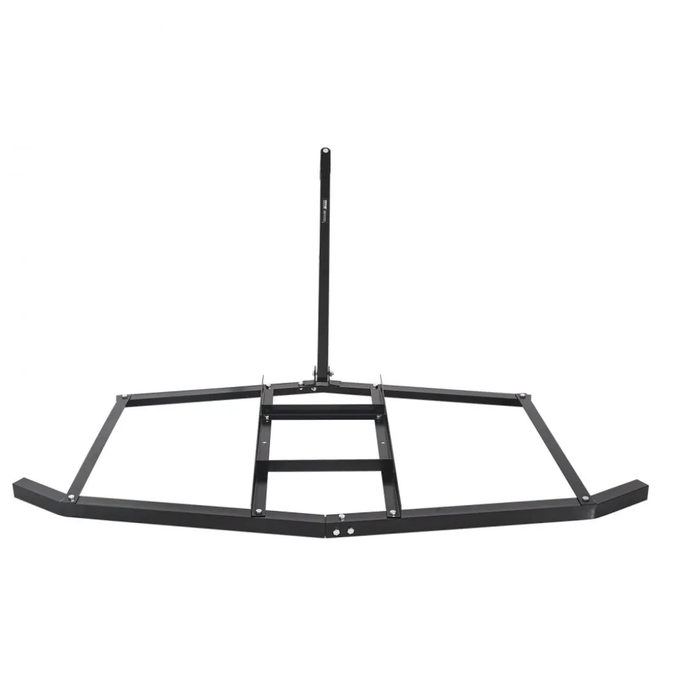 VEVOR Drag Harrow, 74" Width Tow Behind Drag Harrow, Q235 Steel Driveway Grader with Adjustable Bars & Pin Hitch, Support up to 50 lbs, Tractor Driveway Harrow for ATVs, UTVs, Garden Lawn Tractors