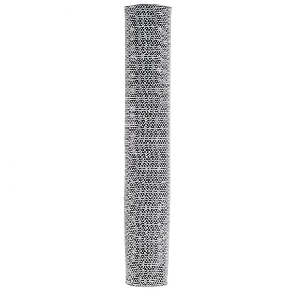 VEVOR Drainage Mat, 3 x 10 ft, PVC Non Slip Commercial Floor Mat, Wet Area Water Drain Splash Matting Hollow Doormat Roll, for Outdoor Indoor Restaurant Swimming Pool Patio Bathroom Washroom, Gray