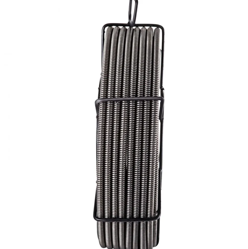 VEVOR Drain Cleaning Cable 50 Feet x 1/2 Inch Solid Core Cable Sewer Cable Drain Auger Cable Cleaner Snake Clog Pipe Drain Cleaning Cable Sewer Drain Auger Snake Pipe