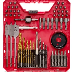 VEVOR Drill Bit Set, 318 Pieces Drill and Driver Bit Set, Screwdriver Bit Set Suitable for Wood Metal Cement Drilling and Screw Driving, Drill Bit Sets Combo Kit Assorted in Organized Carrying Case