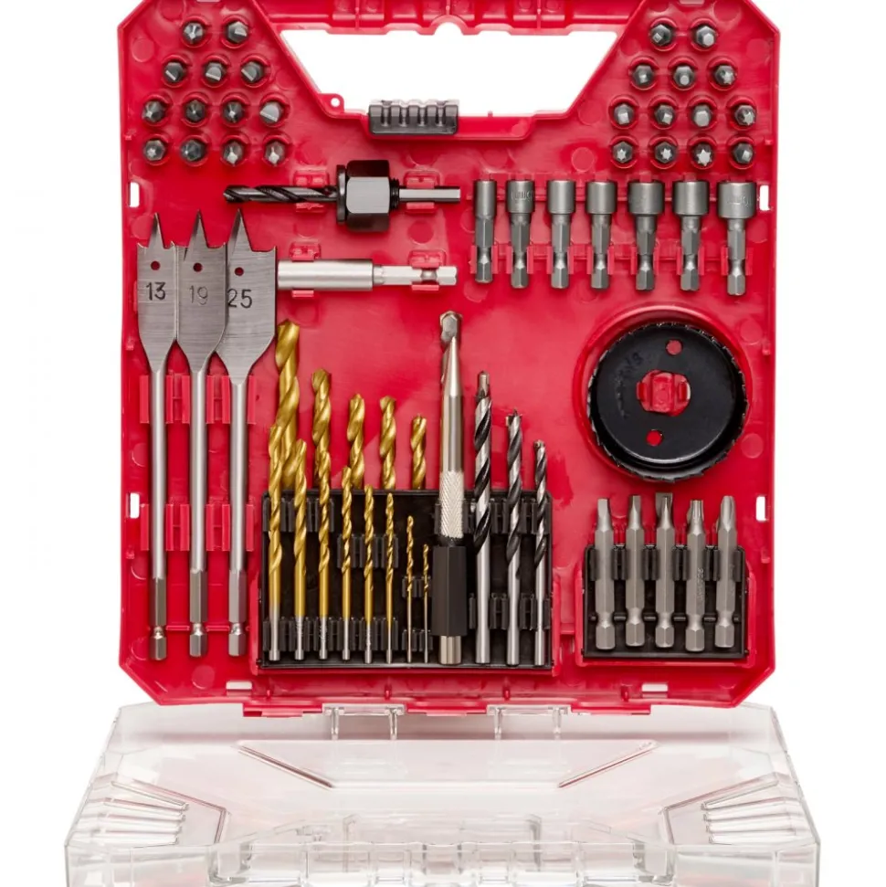 VEVOR Drill Bit Set, 318 Pieces Drill and Driver Bit Set, Screwdriver Bit Set Suitable for Wood Metal Cement Drilling and Screw Driving, Drill Bit Sets Combo Kit Assorted in Organized Carrying Case