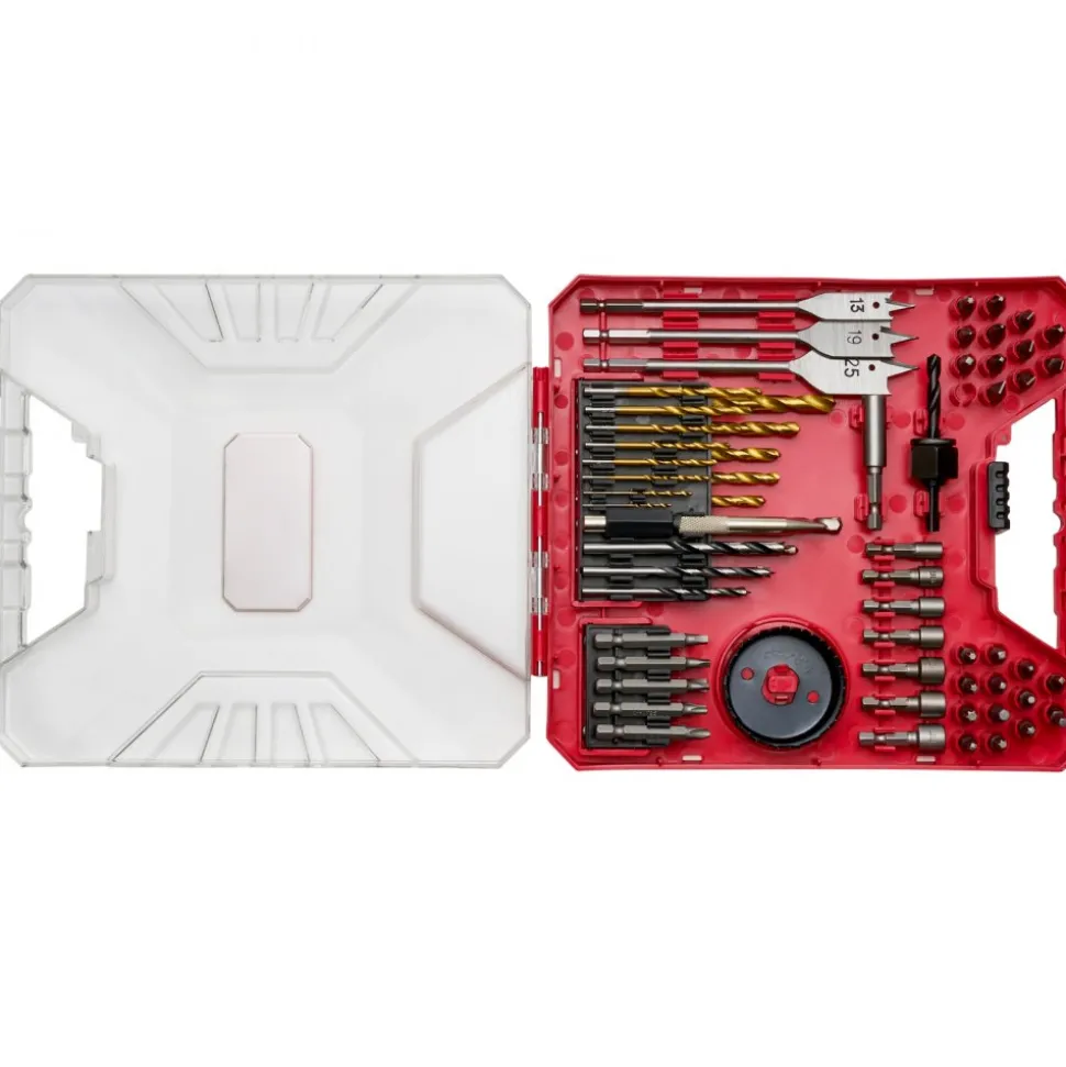 VEVOR Drill Bit Set, 318 Pieces Drill and Driver Bit Set, Screwdriver Bit Set Suitable for Wood Metal Cement Drilling and Screw Driving, Drill Bit Sets Combo Kit Assorted in Organized Carrying Case