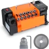 VEVOR Drill Bits Sharpener, MR-13A End Mill Grinder Sharpener 3-13mm, 95° to 135° Point Angle Adjustable Drill Bit Re-Sharpener, Portable Bits Sharpening Machine with 11 Collets, CBN Wheel for HSS