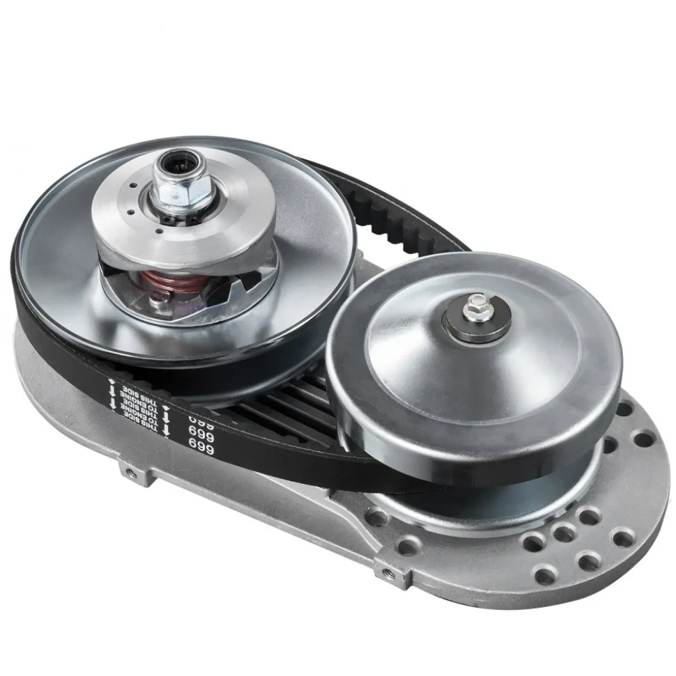 VEVOR Drive Clutch, 2-8HP Engine, 2000 RPM High-Strength Drive Clutch with Asymmetric Designed Wheels & Robust Rubber Belt, Sturdy & Durable Clutch with Full Accessories, Fit for Various Engines