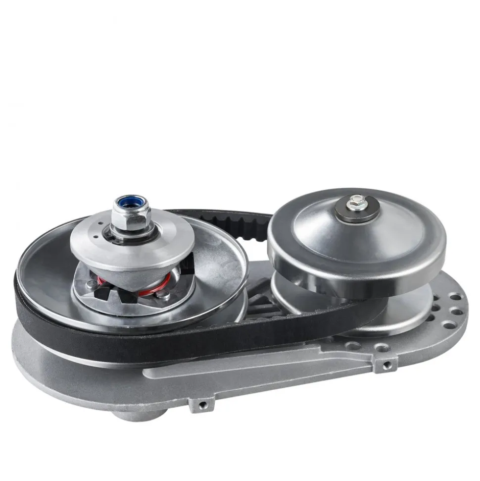 VEVOR Drive Clutch, 2-8HP Engine, 2000 RPM High-Strength Drive Clutch with Asymmetric Designed Wheels & Robust Rubber Belt, Sturdy & Durable Clutch with Full Accessories, Fit for Various Engines