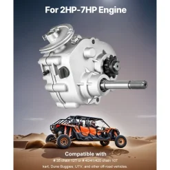 VEVOR Drive Clutch, 2-7HP Engine, 2300 RPM High-Strength Drive Clutch with 3 Shift Modes & Dynamic Balanced Axle, Quick Shift Durable Clutch with Full Accessories, Fit for Kart/Dune Buggies/UTV