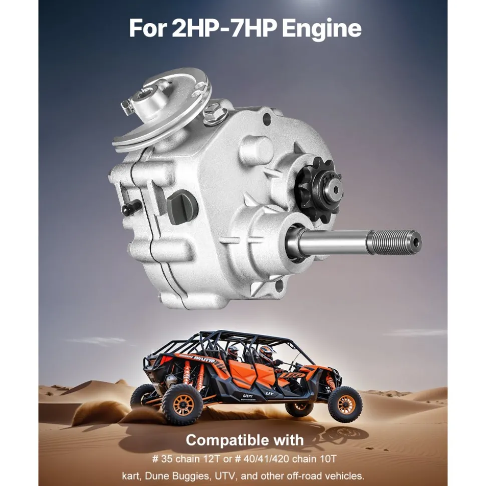 VEVOR Drive Clutch, 2-7HP Engine, 2300 RPM High-Strength Drive Clutch with 3 Shift Modes & Dynamic Balanced Axle, Quick Shift Durable Clutch with Full Accessories, Fit for Kart/Dune Buggies/UTV