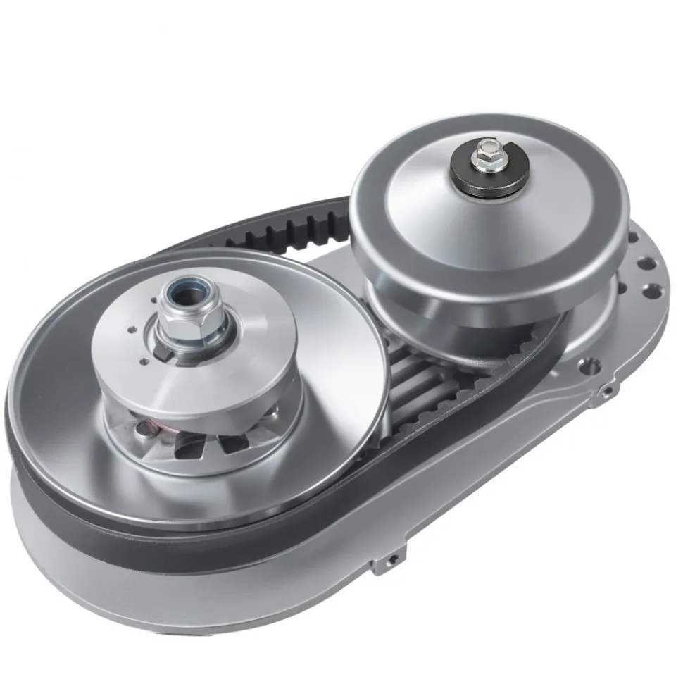 VEVOR Drive Clutch, 2-8HP Engine, 2000 RPM High-Strength Drive Clutch with Asymmetric Designed Wheels & Robust Rubber Belt, Sturdy & Durable Clutch with Full Accessories, Fit for Various Engines