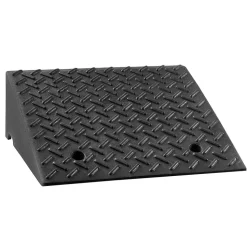 VEVOR Driveway Curb Ramp, 7000 lbs Load Capacity, 7 Inches Rise Height Heavy Duty Curbside Bridge Ramp with Drainage Tank for Wheelchairs, Strollers, Motorcycles, Cars, Lawn Mowers & Trailers, 2 Pack