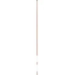 VEVOR Driveway Markers, 100 PCS 48 inch, 0.31 inch Diameter, Orange Fiberglass Poles Snow Stakes with Reflective Tape, 12