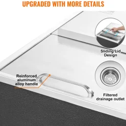 VEVOR Drop in Ice Chest, 24