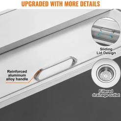 VEVOR Drop in Ice Chest, 36