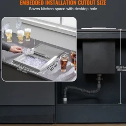 VEVOR Drop in Ice Chest, 18