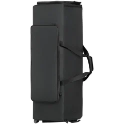 VEVOR Drum Hardware Bag with Wheels, 1680D, Drum Set Equipment Carry Bag, Carrying Case with Sturdy Handle, Durable Zipper, Smooth PVC Wheels, Multiple Pockets, for Hardware and Stand Accessory, Black