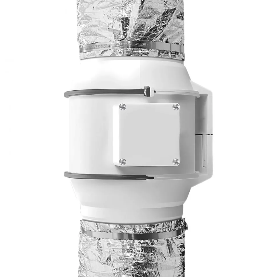 VEVOR Dryer Vent Hose, 6'' Insulated Flexible Duct 25FT Long with 2 Duct Clamps, Heavy-Duty Three Layer Protection for HVAC Heating Cooling Ventilation and Exhaust, R-4.2 Flame Resistance Value